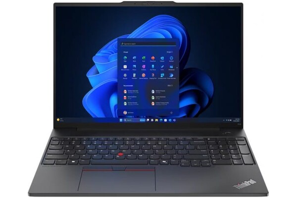 Laptop Lenovo ThinkPad E16 16.0" Intel Core Ultra 7 155H Intel 32GB 512GB SSD Windows 11 Professional czarny