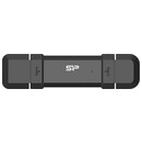 Dysk zewnętrzny SSD Silicon Power DS72 250GB czarny