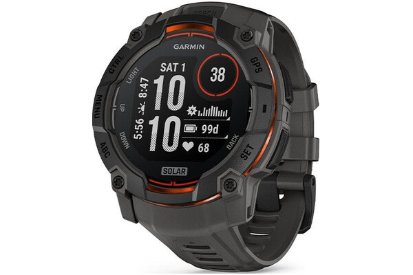 Smartwatch Garmin Instinct 3 Solar czarny
