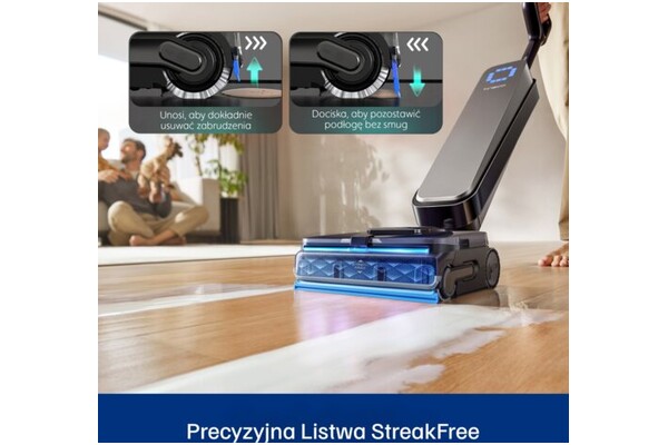 Odkurzacz Tineco Floor One S9 pionowy z pojemnikiem 180W czarny