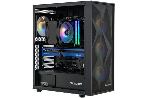 Mad Dog DIAXID605-I14WR32WH Intel Core i5 32GB DDR5 Intel Arc B580 12GB 1TB SSD Windows 11 Home