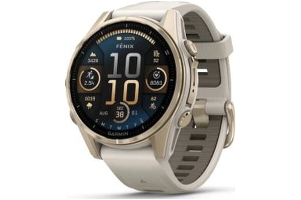 Smartwatch Garmin Fenix 8 beżowy