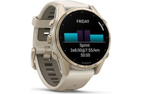 Smartwatch Garmin Fenix 8 beżowy