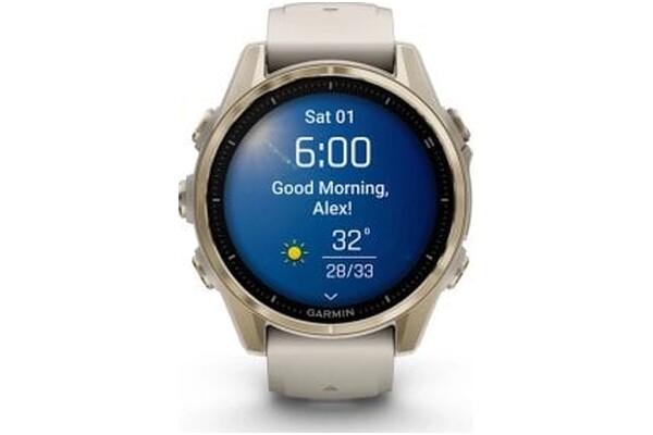 Smartwatch Garmin Fenix 8 beżowy