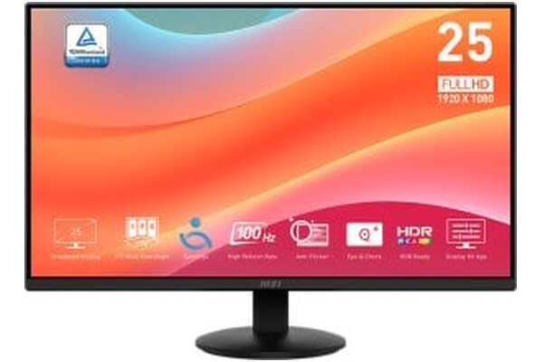 Monitor 24.5" MSI Pro Pro MP252L czarny