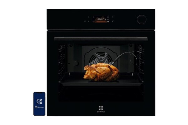 Piekarnik do zabudowy Electrolux LOC8H39WZ Steamcrisp MealAssist elektryczny Parowy czarny