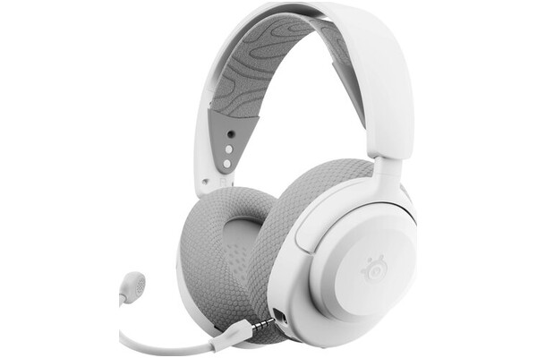 Słuchawki SteelSeries Arctis Nova 3P Nauszne Bezprzewodowe biały