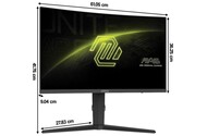 Monitor 27.0" MSI MAG MAG 276CPXF czarny