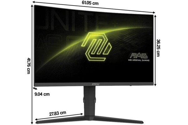 Monitor 27.0" MSI MAG MAG 276CPXF czarny