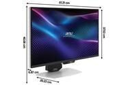 Monitor 27.0" MSI MPG MPG 274URDFW biało-czarny