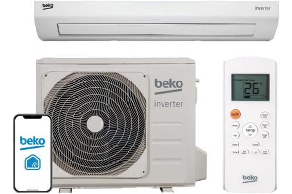 Klimatyzator ścienny SPLIT Beko BEHPI120/BEHPI121 3520W 54dB