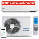 Klimatyzator ścienny SPLIT z montażem Finlux FNAC1S09WH 2500W 52dB