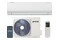 Klimatyzator ścienny SPLIT Gorenje REA26IN/REA26OUT 2600W 56dB