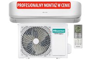 Klimatyzator ścienny SPLIT z montażem Hisense QJ35XJ3AG/AS35XJ3EW 3500W 58dB