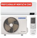Klimatyzator ścienny SPLIT z montażem Samsung AR12TXHZAWK/EU Luzon 3500W 56dB