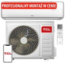 Klimatyzator ścienny SPLIT z montażem TCL TAC12CHSDXA71I Elite 3400W 50dB