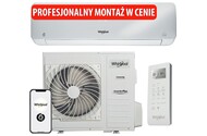 Klimatyzator ścienny SPLIT z montażem Whirlpool SPIW3242WF 6600W 63dB