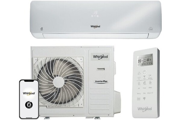 Klimatyzator ścienny SPLIT Whirlpool SPIW318A2WF 5000W 22dB