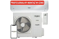 Klimatyzator ścienny SPLIT z montażem Whirlpool SPIW312A2WF 3500W 19dB