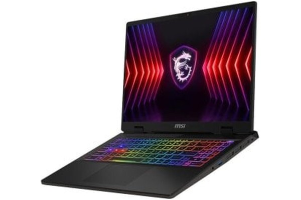 Laptop MSI Sword 16 16.0" Intel Core i7 14650HX NVIDIA GeForce RTX 4060 32GB 1TB SSD M.2 Windows 11 Home czarny