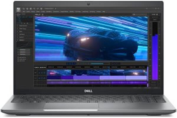 Laptop DELL Precision 3591 15.6" Intel Core Ultra 7 155H NVIDIA RTX 1000 Ada Generation 32GB 1TB SSD M.2 Windows 11 Professional szary