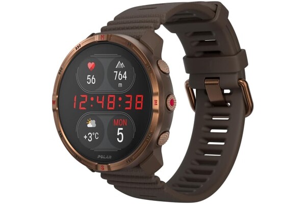 Smartwatch Polar Grit X brązowy