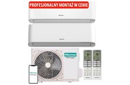 Klimatyzator ścienny SPLIT z montażem Hisense Energy Pro 38dB