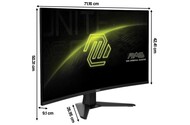 Monitor 31.5" MSI MAG MAG 321CQF czarny