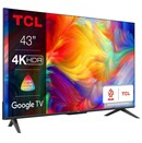Telewizor TCL 43" 4K Ultra HD 43P735