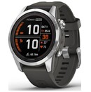 Smartwatch Garmin Fenix 7S Pro Solar 1.20" szary