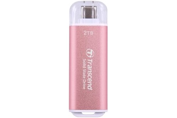 Dysk zewnętrzny SSD Transcend ESD300P 2TB różowy