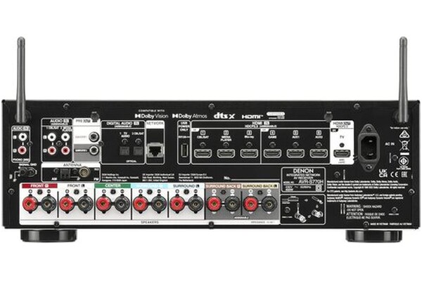 Amplituner 7.2 Denon AVR-S770H czarny