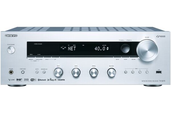 Amplituner 2.1 Onkyo TX-8270S srebrny