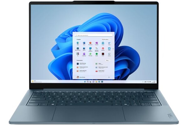 Laptop Lenovo Yoga Slim 7 14.0" AMD Ryzen AI 5 340 340 AMD Radeon 840M 16GB 512GB SSD M.2 Windows 11 Home zielony