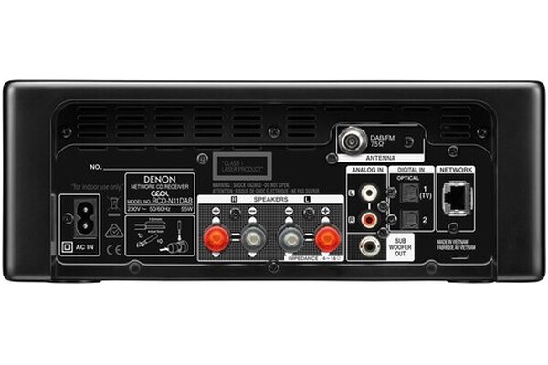 Amplituner 2.0 Denon RCD-N11 czarny