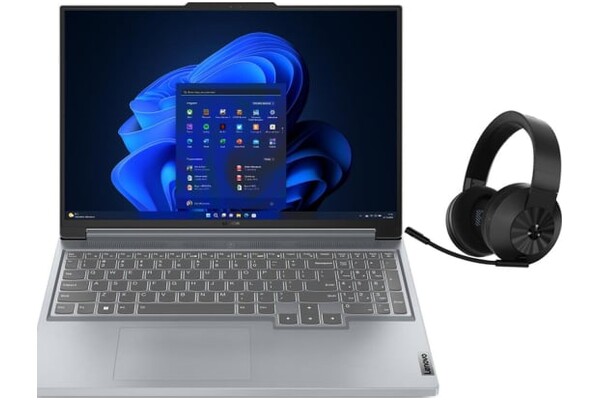Laptop Lenovo Legion Slim 5 16.0" Intel Core i5 13500H NVIDIA GeForce RTX 4060 32GB 512GB SSD M.2 Windows 11 Home szary