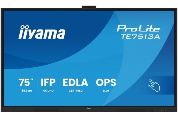 Monitor 75.0" IIYAMA TE7513A-B1AG czarny