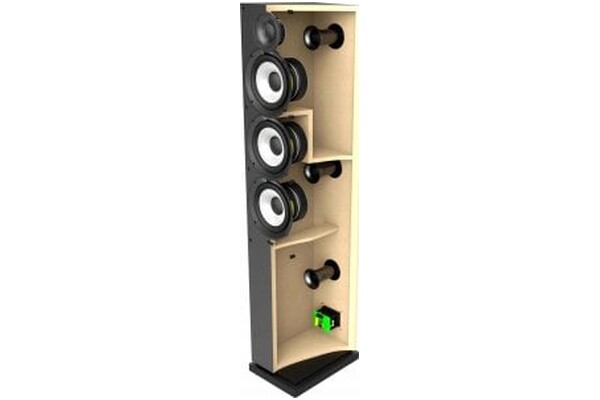Kolumna Elac Debut 2.0 F6.2 , 1szt., czarny