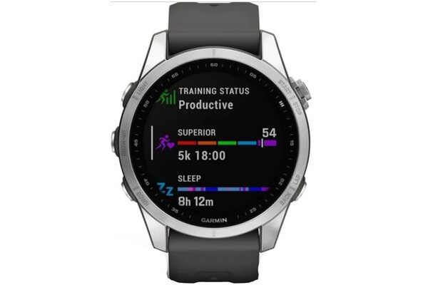Smartwatch Garmin Fenix 7S Pro Solar grafitowy