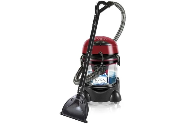 Odkurzacz MPM MOD22 tradycyjny z pojemnikiem 2400W czerwono-czarny