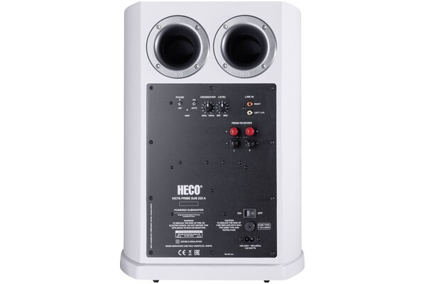 Subwoofer Aktywny Heco Victa Elite Sub 252A , biały