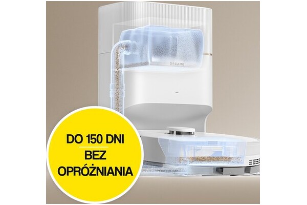 Odkurzacz DREAME D20PRO Plus robot sprzątający z pojemnikiem biały