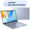 Laptop ASUS Vivobook S14 14.0" Intel Core Ultra 5 226V Intel Arc 130V 16GB 512GB SSD Windows 11 Home niebieski