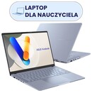 Laptop ASUS Vivobook S14 14.0" Intel Core Ultra 7 258V Intel Arc 140V 16GB 512GB SSD Windows 11 Home niebieski