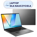 Laptop ASUS Vivobook S16 16.0" Intel Core Ultra 5 225H Intel Arc 130T 16GB 512GB SSD Windows 11 Home szary