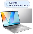 Laptop ASUS Vivobook S16 16.0" Intel Core i5 13420H INTEL UHD 16GB 512GB SSD Windows 11 Home srebrny