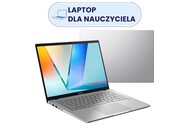 Laptop ASUS Vivobook S14 14.0" Qualcomm Snapdragon Snapdragon QUALCOMM Adreno 16GB 512GB SSD Windows 11 Home srebrny