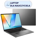 Laptop ASUS Vivobook S16 16.0" AMD Ryzen 7 260 AMD Radeon 780M 16GB 512GB SSD Windows 11 Home szary