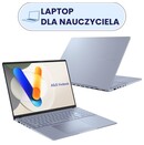 Laptop ASUS Vivobook S16 16.0" Intel Core Ultra 5 225H Intel Arc 130T 32GB 512GB SSD Windows 11 Home niebieski