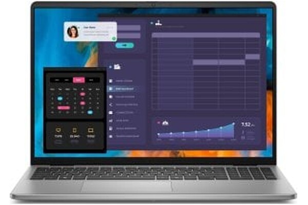 Laptop DELL Vostro 5640 16.0" Intel Core i5 120U INTEL Iris Xe 16GB 512GB SSD M.2 Linux szary